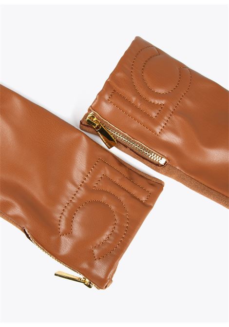 Guanti effetto pelle LOLA CASADEMUNT | LF2407007CUOIO